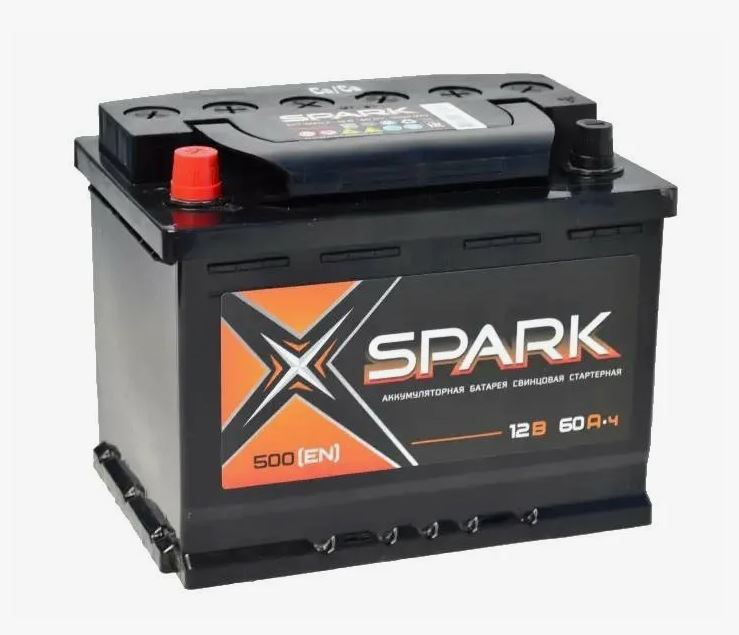 Аккумулятор Spark 60 Ач прям.п.