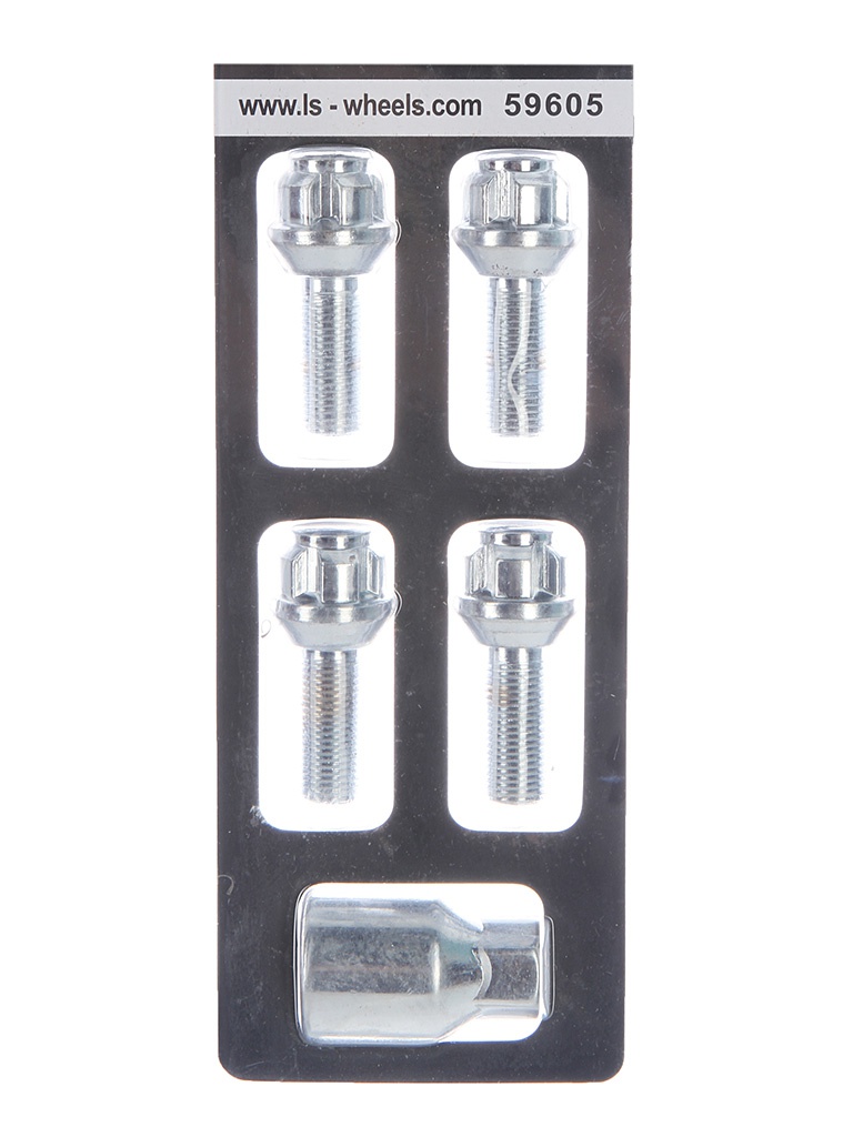 Комплект секретный  LS 59605 (болт М12x1,25; блистер 4+1 СН)