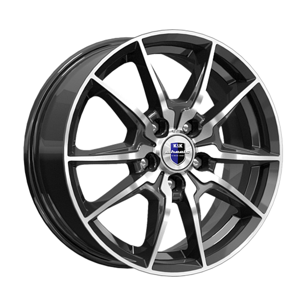 диски КиК АДАМАР 6,5xR16 5x114,3 67,1 45 алмаз_черный