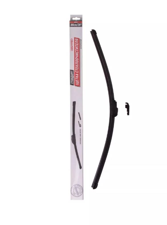 Щетка ст/очист. бескаркасная SKYWAY СТАНДАРТ 66см/26